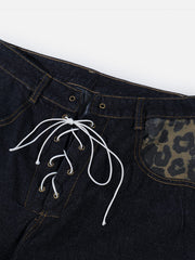 Aelfric Eden Lace-Up Baggy Barrel Jeans