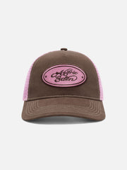 Embroidered Patch Mesh Cap