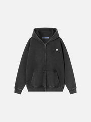 Aelfric Eden Washed Zip Up Hoodie