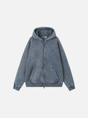 Aelfric Eden Washed Zip Up Hoodie