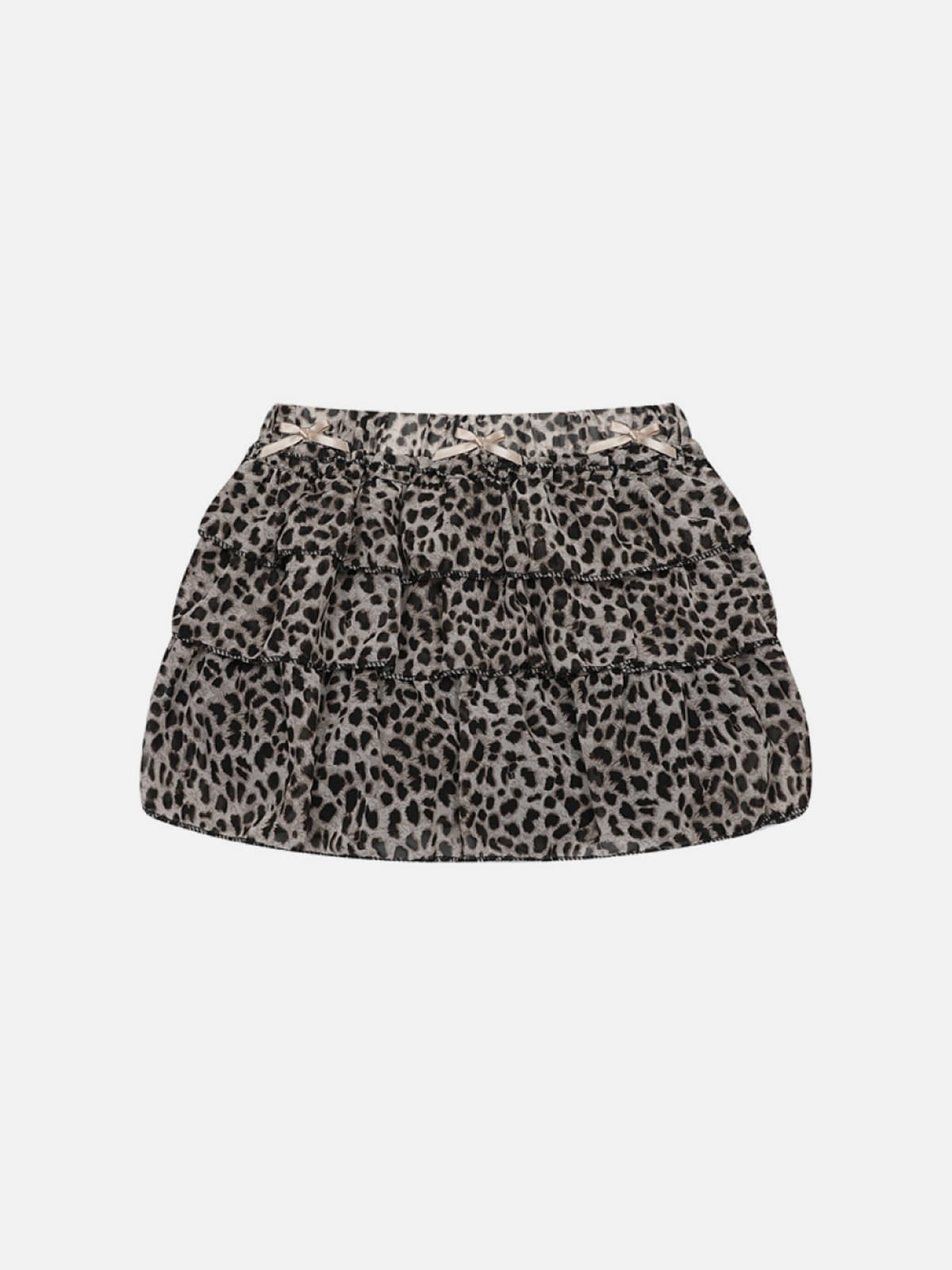 Aelfric Eden Leopard Ruffle Skirt