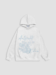 Aelfric Eden Oversized Flower Pattern Hoodie