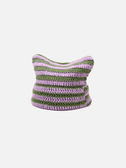 Stripe Cat Ear Beanie