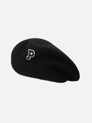 Cozy Textured Knit Beret